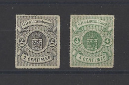 LUXEMBOURG. YT   N° 13-15  Neuf */sans Gomme  1865 - 1859-1880 Armarios