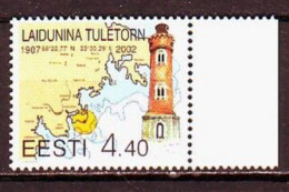 2002. Estonia. Laidunina Lighthouse. MNH. Mi. Nr. 429. - Estonia