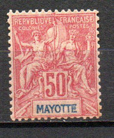 Col23 Mayotte N° 11 Neuf X MH Cote 42,00 Euro - Nuevos