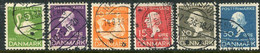 DENMARK 1935 Andersen Centenary  Used. Michel 222-27 - Oblitérés