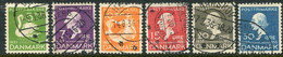 DENMARK 1935 Andersen Centenary  Used. Michel 222-27 - Usado