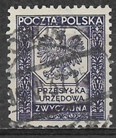 Poland 1935. Scott #O19 (U) Polish Eagle - Servizio
