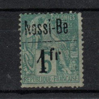 Nossi-Bée _1893 Surch._  N°22 Une Signature - Altri & Non Classificati