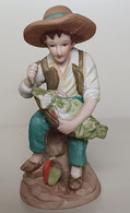 Le Garçon Aux Légumes - Enfant - Chapeau - STATUETTE - Bon état - 3G / Vers 1990 - Sonstige & Ohne Zuordnung