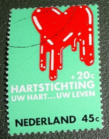 Nederland - NVPH - 977 - 1970 - Gebruikt - Cancelled - Hartstichting - Used Stamps