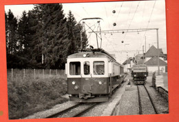 FLB-11  Train Montant Au Départ Des Breuleux En 1979.Photo Rossinelli  Grand Format. Collection BVA , Non Circulé - Les Breuleux