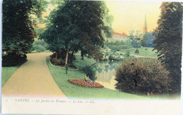 C. P. A. Couleur : 44 NANTES : Le Jardin Des Plantes - Nantes