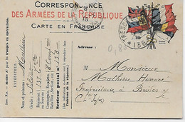 CPA - Correspondance Des Armées De La République - Carte En Franchise-Compagnie 8ª. - Weltkrieg 1914-18