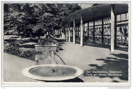 BAD GLEICHENBERG - Partie Am Offenen Wandelgang    1957 - Bad Gleichenberg