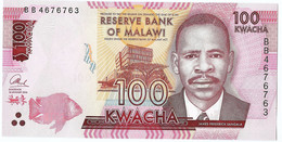 Malawi 1 Biljet Van 100 Kwach Uit 2014 UNC (3197) - Malawi