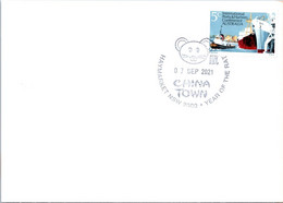 (2 A 32) COVID-19 - Australia Post & Beyond Blue Postcard + PO Box More Rewarding Flier (2 Items) - Health