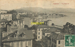 Ajaccio, Vue Générale, Affranchie 1909, Voir Maisons Au 1er Plan - Ajaccio