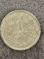 1 REICHSMARK 1925 J ARGENT / ALLEMAGNE / GERMANY / DEUTSCHLAND / SILVER - 1 Marco & 1 Reichsmark