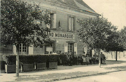 Lamotte Beuvron * Cpa Pub Publicité * Hostellerie Du Grand Monarque , DURAND Propriétaire * Devanture Façade - Lamotte Beuvron