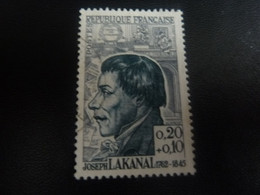 Joseph Lakanal (1762-1845) Homme Politique - 20c.+10c. - Gris Et Bleu-gris - Oblitéré - Année 1962 - - Used Stamps