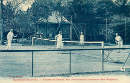 Eaubonne * Court De Tennis Du Castel , Rue Jean Jaurès * Ancienne Rue Eugénie * Sport - Ermont-Eaubonne