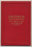 TCHECOSLOVAQUIE - Document Couv. Cartonnée - Association Professionnelle Des Villes Artisanales De Vyskov Et Environs... - Historische Dokumente