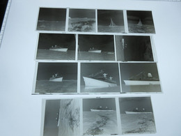 PHOTOS NÉGATIFS 6 X 6 - Paquebot FRANCE - Barche