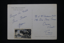 OCÉANIE - Affranchissement De Papeete Sur Carte Postale Pour La France - L 106844 - Cartas & Documentos