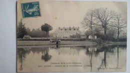 44 - CPA - LIGNE - Château De Rochefordière - L'Etang - Ligné