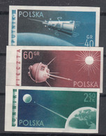 Poland 1959 Mi#1127-1129 B Mint Never Hinged - Unused Stamps