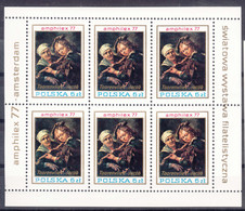Poland 1977 Mi#2508 Kleinbogen Mint Never Hinged - Unused Stamps