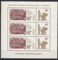 Poland 1971 Mi#Block 45 Mint Never Hinged - Unused Stamps