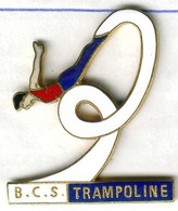 Pin's BCS Gymnastique Gymnastics Trampoline - Gymnastique