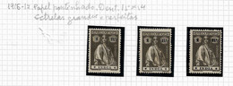 PORT. INDIA STAMP - 1914 CERES P.PONTINHADO 15x14 Estrelas Gran. E Perfeitas Md#254 MH (LIND-35) - Portuguese India