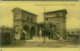 ROMA ESPOSIZIONI 1911 - PIAZZA D'ARMI - VITERBO - SPEDITA 1912 ( 7810) - Mostre, Esposizioni