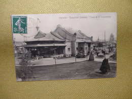 Marseille -  Exposition Coloniale - Palais De La Cochinchine (2101) - Exposición Internacional De Electricidad 1908 Y Otras