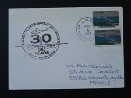 Lettre Cover Antarctic Squadron Helicoptere Polar Expedition Deepfreeze 1985 USA Ref 98451 - Poolvluchten