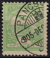 PANCSOVA Pančevo Postmark TURUL Crown 1905 Hungary SERBIA Vojvodina Torontál Banat County K.u.k KuK 10 Fill - Prephilately