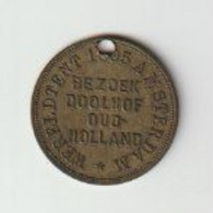 Penning-jeton-token Wereldtentoonstelling Amsterdam (NL) 1895 Goliath - Firma's