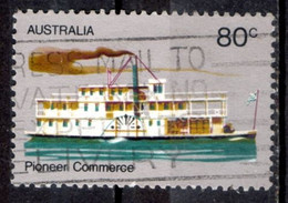 Australia 1972 - Vita Dei Pionieri Piroscafo A Pale Pioneer Life Paddle-whell Steamer - Oblitérés