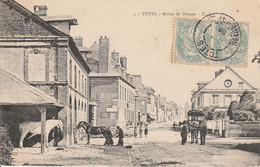 Delcampe - 76 - TOTES - Route De Dieppe - Totes