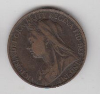 ONE PENNY 1896 - D. 1 Penny