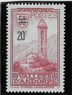 Andorre N°46 - Neuf * Avec Charnière - TB - Nuevos