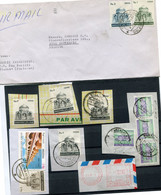 Cover From Hockey Industries Sialkot  To Belgium + Extra Stamps On Fragment - Star Canc. - Pakistan