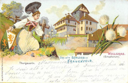 Suisse - Frauenfeld (Thurgovie) - Das Alte Schloss / Thurgauerin / Wollgras - Frauenfeld