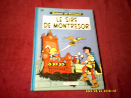 JOHAN ET PIRLOUIT  / LE SIRE DE MONTRESOR  N° 8   IMPRIME EN BELGIQUE 1   (1980) - Johan Et Pirlouit
