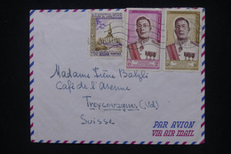 LAOS - Enveloppe De Vientiane Pour La Suisse Par Avion En 1962  - L 106998 - Laos