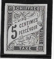 Colonies Générales Taxe N°5 - Neuf Sans Gomme - TB - Postage Due