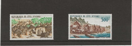 COTE D'IVOIRE - POSTE AERIENNE N° 39 ET 40 NEUF TRES INFIME CHARNIERE -ANNEE 1968 - COTE : 16,50 € - Ivory Coast (1960-...)