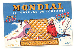 Buvard Mondial Le Matelas du Confort - Format : 20.5x13.5 Cm - M