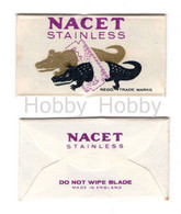 Nacet Made In England Razor Blades, Shaving Razors, Shaving Blades, Razor Blades With Wrappers - Lames De Rasoir