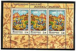 Tajikistan.2005 National Hunting. S/S Of 3v: 1, 1.70, 2.30   Michel # BL 42 - Tadschikistan