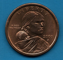 USA 1 Dollar 2000 P KM# 310 Sacagawea AIGLE - 2000-…: Sacagawea