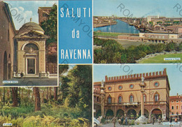 CARTOLINA  SALUTI DA RAVENNA,EMILIA ROMAGNA,BELLA ITALIA,MEMORIA,STORIA,CULTURA,RELIGIONE,IMPERO ROMANO,VIAGGIATA 1961 - Ravenna