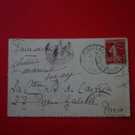 LETTRE POUR CHATEAU DE MAREUIL MARNE COMTESSE DE CASTEJA - Briefe U. Dokumente